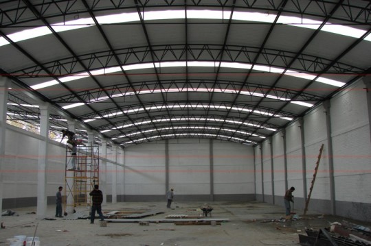 FABRICACION Y MONTAJE DE ESTRUCTURA PARA NAVES INDUSTRIALES