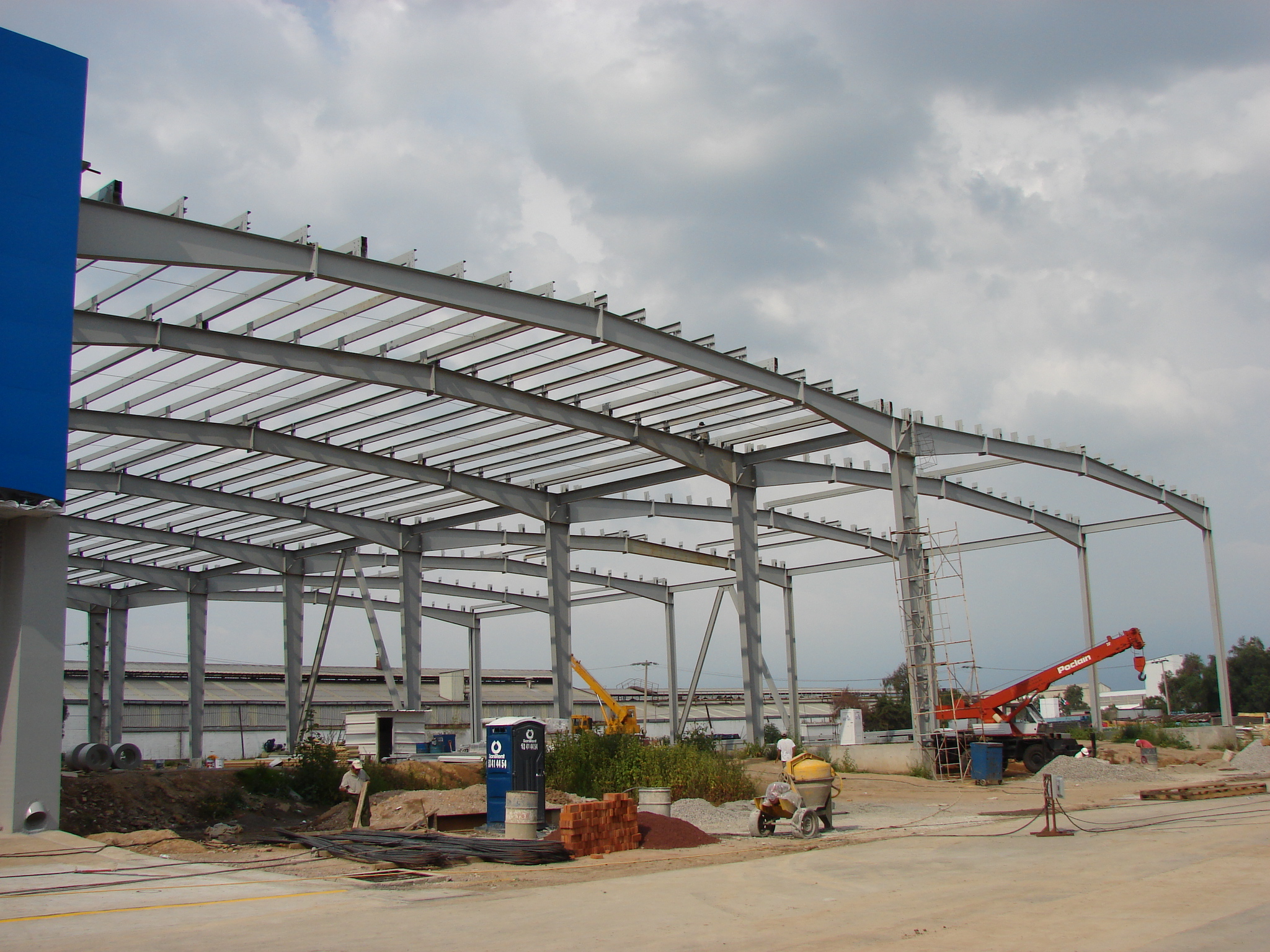 Fabricantes de estructuras de acero, fabricación de estructuras metálicas.